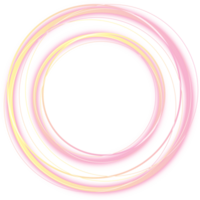 ringa glöd neon abstrakt element png