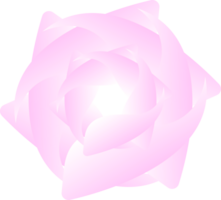 ilustración de flor rosa png