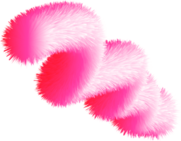 Furry Line Curve Doodle png