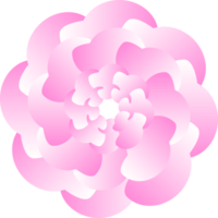 ilustración de flor rosa png