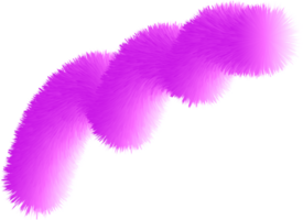 Furry Line Curve Doodle png