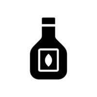 medicine healing in a bottle icon template vector