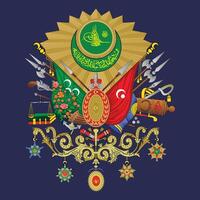 Ottoman Empire logo vector