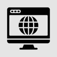 computer internet icon symbol vector