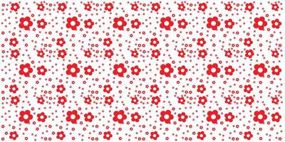 Ditsy floral background vector