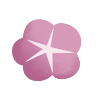 roze bloem illustratie png