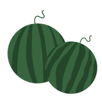 Fresh watermelon icon png