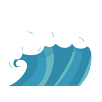 Sea wave illustration png