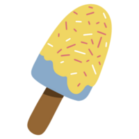 ilustración de helado png