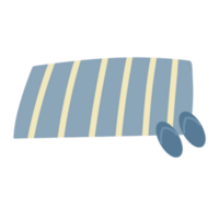 Beach blanket illustration png