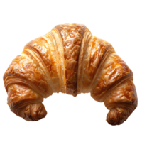 croissant. franska bakverk croissant topp se. puff bakverk efterrätt isolerat png