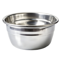 Zinc coated washbowl isolated on transparent background, cut out, or clipping path. png