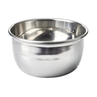 Zinc coated washbowl isolated on transparent background, cut out, or clipping path. png