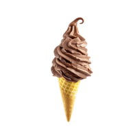 Claro gelo creme cone ilustrações png