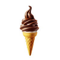 doce cone com transparente fundo clipart png