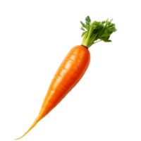 Transparent Bunch of Organic Carrots png