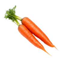 Transparent Crisp Organic Carrots png