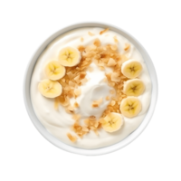 vaniglia budino euforia Banana fette con croccante cereali png