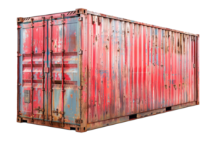 Versand Container. Ladung Fracht Versand und Logistik Industrie png