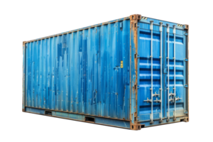 Shipping container isolated png