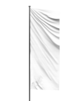 drapeau maquette sur transparent png