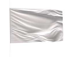 drapeau maquette sur transparent png