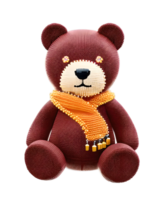 3D Illustration Teddy Bear png