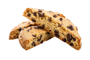 Halved Chocolate Chip Cookies png