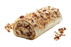 Close Up of a Roulade Pastry png