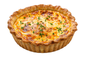 kaas en kruid Quiche png