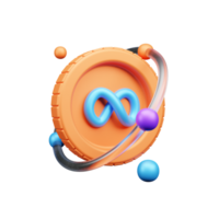 métaverse 3d icône png