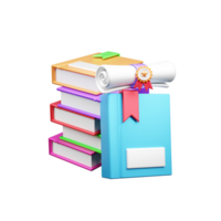 profesor día 3d ilustración icono png