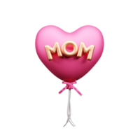 glücklich Mutter Tag 3d Symbol png