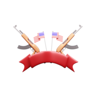 Memorial Day 3d icon png