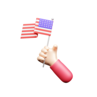 Memorial Day 3d icon png