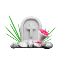 Denkmal Tag 3d Symbol png