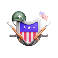 Memorial Day 3d icon png