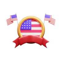 Memorial Day 3d icon png