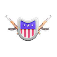 Memorial Day 3d icon png