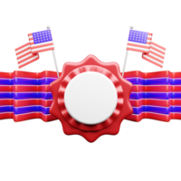 Memorial Day 3d icon png