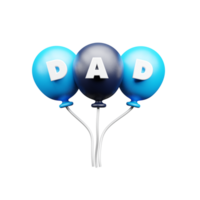 Vater Tag 3d Symbol png