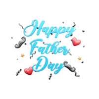 Father day 3d icon png