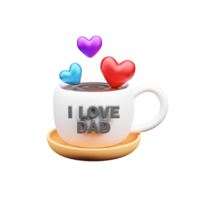 Father day 3d icon png