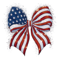 patriotic bow tie features the stars and stripes of the American flag png