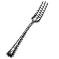 Fork Flat Color png