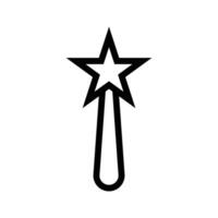 magic line icon free symbol vector