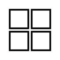 cubes line icon free symbol vector