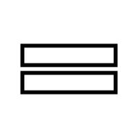 lines icon free symbol vector