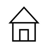 house line icon vector