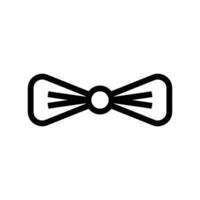 arco Corbata línea icono gratis símbolo vector